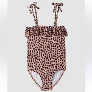 HUXBABY Leopard Swimsuit